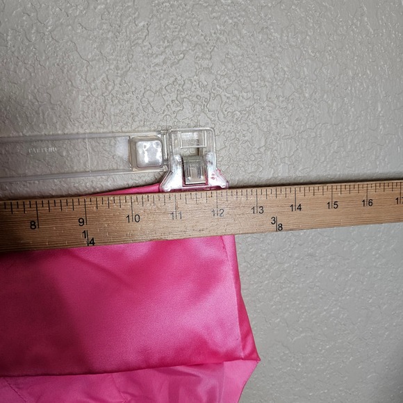 Sherri Hill 2 Pink Halter Neck Crop Top 2Piece Formal Skirt Set Beaded Pockets - Picture 16 of 16